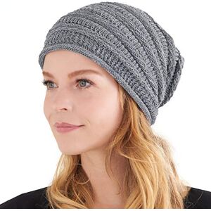 CHARM Bonnet Slouch en Tricot Souple avec du Coton, Chapeau Chimio Été Extra Large, Hipster Rasta Beanie Hat pour Homme Et Femme Gris - Publicité CHARM Bonnet Slouch en Tricot Souple avec du Coton, Chapeau Chimio Été Extra Large, Hipster Rasta Beanie Hat pour Homme Et Femme Gris - Publicité