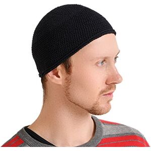 CHARM Chapeau Homme Bonnet Court Islam Kufi Beanie Crane Chauve en Coton Elastique Skull Cap Mode Ajusté Fait À La Main en 2 Tailles Noir - Publicité CHARM Chapeau Homme Bonnet Court Islam Kufi Beanie Crane Chauve en Coton Elastique Skull Cap Mode Ajusté Fait À La Main en 2 Tailles Noir - Publicité