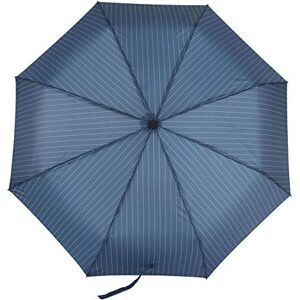 Susino 3234M Parapluie de Poche Automatique avec 8 Baleines en Fibre de Verre et Coupe-Vent, 100 cm de diamètre Bleu Blau-Streifen s - Publicité Susino 3234M Parapluie de Poche Automatique avec 8 Baleines en Fibre de Verre et Coupe-Vent, 100 cm de diamètre Bleu Blau-Streifen s - Publicité