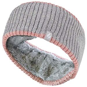 HEAT HOLDERS Femme Tricot Large Polaire Chaud Hiver Cache Oreilles Bandeau (Headband) (One Size, Ribbed Cloud Grey) - Publicité HEAT HOLDERS Femme Tricot Large Polaire Chaud Hiver Cache Oreilles Bandeau (Headband) (One Size, Ribbed Cloud Grey) - Publicité