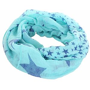 Miobo écharpe boucle étoilée, large et légère, nombreuses couleurs vives disponibles Bleu One Size - Publicité Miobo écharpe boucle étoilée, large et légère, nombreuses couleurs vives disponibles Bleu One Size - Publicité
