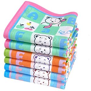 Merrysquare Mouchoirs en Tissu pour Enfants Petite Taille 30cm x 30cm 6 Pièces 100% Coton … (Piccolo) - Publicité Merrysquare Mouchoirs en Tissu pour Enfants Petite Taille 30cm x 30cm 6 Pièces 100% Coton … (Piccolo) - Publicité