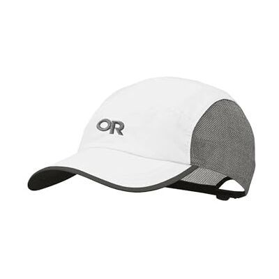 Casquette Swift d'Outdoor Research - Blanc/Gris - Protection solaire - Publicité Casquette Swift d'Outdoor Research - Blanc/Gris - Protection solaire - Publicité