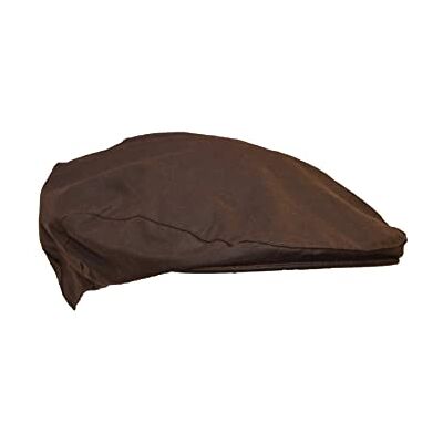 Walker & Hawkes Casquette Plate cirée Unisexe pour la Campagne Marron 3XL (62cm) - Publicité Walker & Hawkes Casquette Plate cirée Unisexe pour la Campagne Marron 3XL (62cm) - Publicité