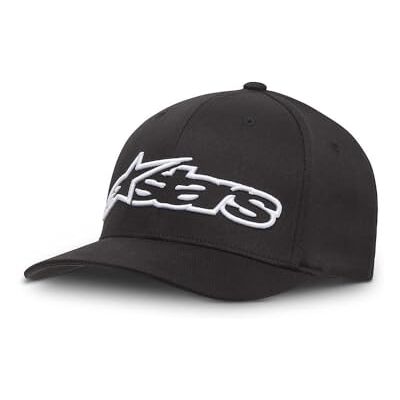 Alpinestars , Blaze Flexfit , Casquette De Baseball Homme Noir Blanc 23X - Publicité Alpinestars , Blaze Flexfit , Casquette De Baseball Homme Noir Blanc 23X - Publicité
