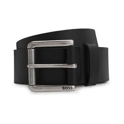 BOSS Hommes Joris Sz40 Ceinture en cuir lisse avec boucle à ardillon - Publicité BOSS Hommes Joris Sz40 Ceinture en cuir lisse avec boucle à ardillon - Publicité