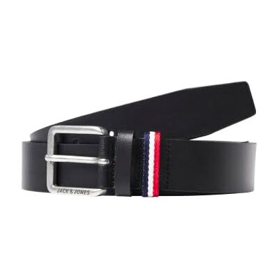 Jack & Jones Ceinture pour homme, Noir, 90 - Publicité Jack & Jones Ceinture pour homme, Noir, 90 - Publicité