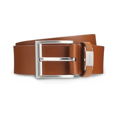 BOSS Connio Ceinture, Marron foncé 202, 110 cm Homme - Publicité BOSS Connio Ceinture, Marron foncé 202, 110 cm Homme - Publicité
