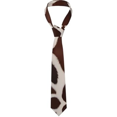 Cravate WHJSHOP en cuir de vache rouge marron pour les affaires, le quotidien, le travail, un anniversaire, un mariage, une fête, un banquet, un cadeau - Publicité Cravate WHJSHOP en cuir de vache rouge marron pour les affaires, le quotidien, le travail, un anniversaire, un mariage, une fête, un banquet, un cadeau - Publicité