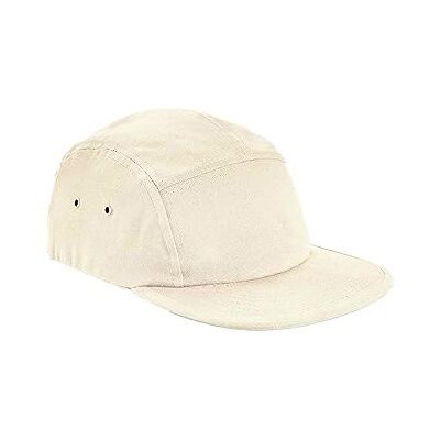 Beechfield Canvas 5-Panel Camper Cap Natural One Size - Publicité Beechfield Canvas 5-Panel Camper Cap Natural One Size - Publicité