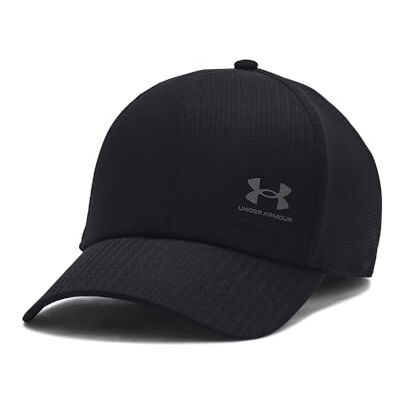 Under Armour Homme Isochill Armourvent Str Chapeau, Noir/gris, L EU - Publicité Under Armour Homme Isochill Armourvent Str Chapeau, Noir/gris, L EU - Publicité