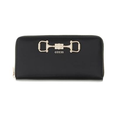 Guess Porte-Monnaie Janie SLG Zip Around Wallet Black Noir - Publicité Guess Porte-Monnaie Janie SLG Zip Around Wallet Black Noir - Publicité