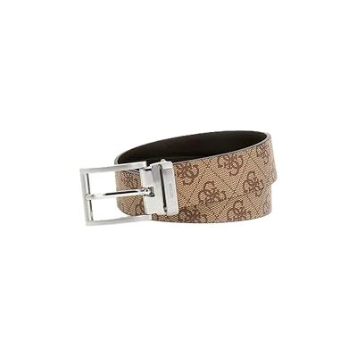 Guess ceinture Milano Adjustable & Reversible Belt H35 W95 Beige Brown brun raccourcissable - Publicité Guess ceinture Milano Adjustable & Reversible Belt H35 W95 Beige Brown brun raccourcissable - Publicité