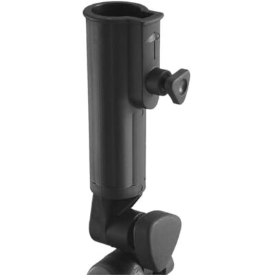 Bag Boy ONE Support de parapluie réglable pour accessoires de chariot de golf - Publicité Bag Boy ONE Support de parapluie réglable pour accessoires de chariot de golf - Publicité