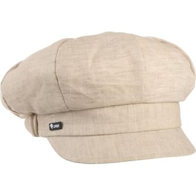 Lipodo Casquette Gavroche Classic Femme Made in Italy Baker Boy avec Etiquette pour Visiere, Visiere Printemps-ete Ete Taille Unique Beige - Publicité Lipodo Casquette Gavroche Classic Femme Made in Italy Baker Boy avec Etiquette pour Visiere, Visiere Printemps-ete Ete Taille Unique Beige - Publicité