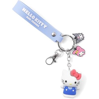 KIDS EUROSWAN Hello Kitty Filles Porte-clés Lanyard en Caoutchouc 3D Porte-clés Sac Porte-clés Charme à Crayons - Publicité KIDS EUROSWAN Hello Kitty Filles Porte-clés Lanyard en Caoutchouc 3D Porte-clés Sac Porte-clés Charme à Crayons - Publicité