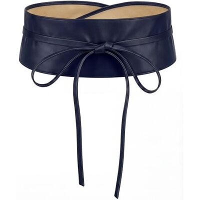 BlackButterfly Obi Ficeler Vintage Ceinture Cinch (Bleu Nuit, Taille unique) - Publicité BlackButterfly Obi Ficeler Vintage Ceinture Cinch (Bleu Nuit, Taille unique) - Publicité