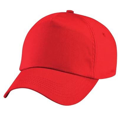 Beechfield Casquette Original Enfant (Taille Unique) (Rouge Vif) - Publicité Beechfield Casquette Original Enfant (Taille Unique) (Rouge Vif) - Publicité