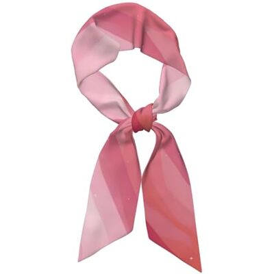 BLWSLC Style dégradé rose Cravates appropriées pour les entreprises, foulards en soie tendance pour femmes, parfaits comme foulards, bracelets et ceintures. Publicité BLWSLC Style dégradé rose Cravates appropriées pour les entreprises, foulards en soie tendance pour femmes, parfaits comme foulards, bracelets et ceintures. Publicité