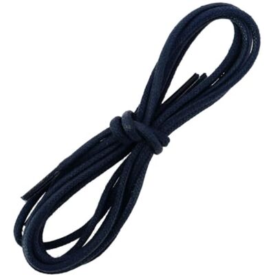 Les Lacets Français. Lacets ronds et épais. 3mm, Coton. Bleu Marine La Navale. 90cm FABRIQUE EN FRANCE - Publicité Les Lacets Français. Lacets ronds et épais. 3mm, Coton. Bleu Marine La Navale. 90cm FABRIQUE EN FRANCE - Publicité
