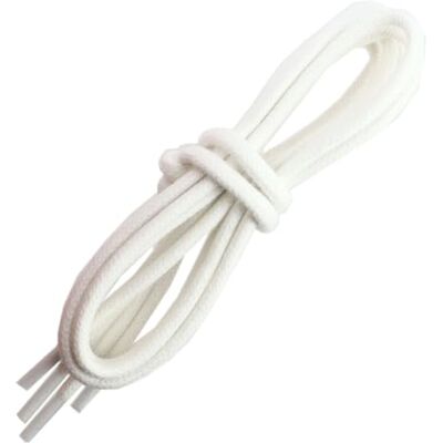 Les Lacets Français Lacets ronds et très épais 5mm 110cm 100% coton Couleur : Blanc FABRIQUE EN FRANCE Entreprise Patrimoine Vivant - Publicité Les Lacets Français Lacets ronds et très épais 5mm 110cm 100% coton Couleur : Blanc FABRIQUE EN FRANCE Entreprise Patrimoine Vivant - Publicité