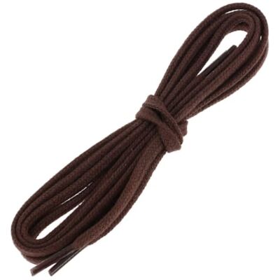 Les Lacets Français. Lacets plats et fins. 5mm, Coton. Marron Acajou. 90cm FABRIQUE EN FRANCE - Publicité Les Lacets Français. Lacets plats et fins. 5mm, Coton. Marron Acajou. 90cm FABRIQUE EN FRANCE - Publicité
