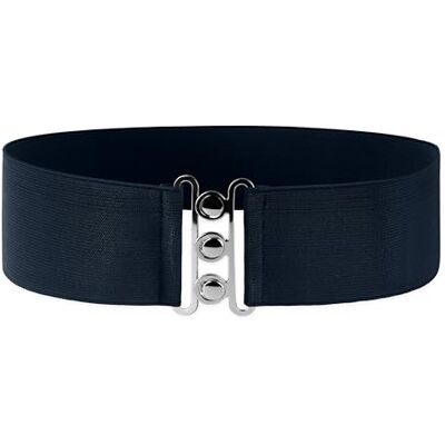 BlackButterfly Ceinture Élastique 3 Pouces Large (Bleu Nuit, XL) - Publicité BlackButterfly Ceinture Élastique 3 Pouces Large (Bleu Nuit, XL) - Publicité