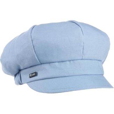 Lipodo Casquette Gavroche Classic Femme Made in Italy Baker Boy avec Etiquette pour Visiere, Visiere Printemps-ete Ete Taille Unique Bleu Clair - Publicité Lipodo Casquette Gavroche Classic Femme Made in Italy Baker Boy avec Etiquette pour Visiere, Visiere Printemps-ete Ete Taille Unique Bleu Clair - Publicité