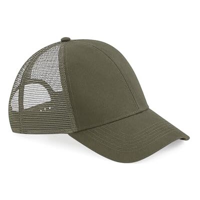Beechfield B60 Casquette Filet en Coton Biologique - Publicité Beechfield B60 Casquette Filet en Coton Biologique - Publicité
