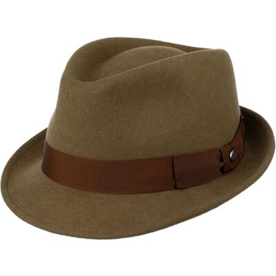 Lierys Classic Wool Trilby Chapeau Felt Wool Unisex Outdoor Travel Band Summer Winter - Publicité Lierys Classic Wool Trilby Chapeau Felt Wool Unisex Outdoor Travel Band Summer Winter - Publicité