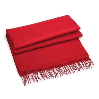 Beechfield B500 Écharpe tissée classique (Classic Red) - Publicité Beechfield B500 Écharpe tissée classique (Classic Red) - Publicité