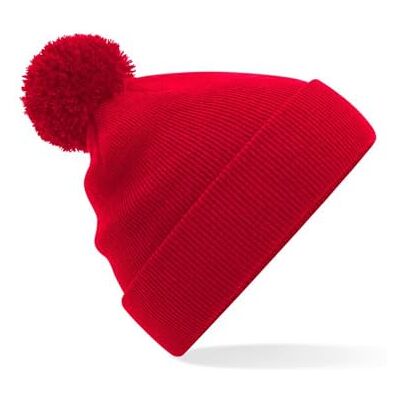 Beechfield B426 Bonnet Beanie Original à Pompon - Publicité Beechfield B426 Bonnet Beanie Original à Pompon - Publicité