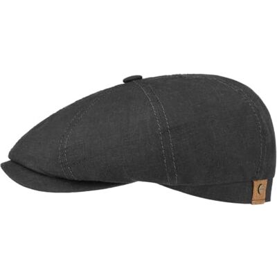 Stetson Casquette Hatteras en Lin Femme/Homme Made in The EU Newsboy avec Visiere, Doublure Printemps-ete Ete 60 cm Noir - Publicité Stetson Casquette Hatteras en Lin Femme/Homme Made in The EU Newsboy avec Visiere, Doublure Printemps-ete Ete 60 cm Noir - Publicité