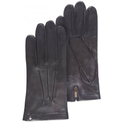 Isotoner Gants Homme cuir d'agneau et soie douceur Doublure soie thermorégulatrice; cuir pleine fleur haut de gamme - Publicité Isotoner Gants Homme cuir d'agneau et soie douceur Doublure soie thermorégulatrice; cuir pleine fleur haut de gamme - Publicité