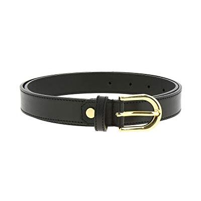 FASHIONGEN Ceinture pour femme en Cuir Italien, fabriqué en France, LUNA Noir (Boucle doré), 90 - Publicité FASHIONGEN Ceinture pour femme en Cuir Italien, fabriqué en France, LUNA Noir (Boucle doré), 90 - Publicité