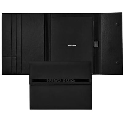 Boss Cloud Conference Folder L Matte Black - Publicité Boss Cloud Conference Folder L Matte Black - Publicité