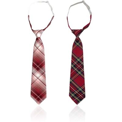 GTYHH 2 Pièces De Cravates À Carreaux Rétro, Cravates Classiques Réglables, Accessoires De Chemise Écossaise, Unisexe. Publicité GTYHH 2 Pièces De Cravates À Carreaux Rétro, Cravates Classiques Réglables, Accessoires De Chemise Écossaise, Unisexe. Publicité