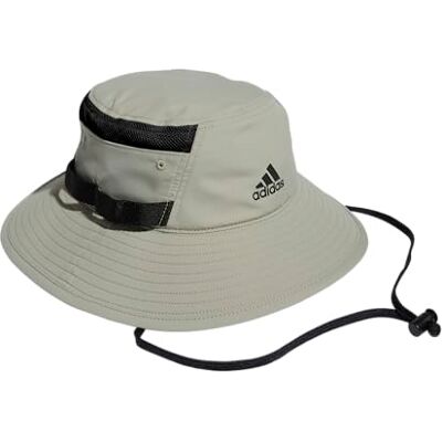 Adidas Men's Victory 3 Bucket Hat, Feather Grey/Black, Large-X-Large - Publicité Adidas Men's Victory 3 Bucket Hat, Feather Grey/Black, Large-X-Large - Publicité