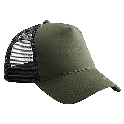 Beechfield Junior Snapback Trucker Olive Green/Black One Size - Publicité Beechfield Junior Snapback Trucker Olive Green/Black One Size - Publicité