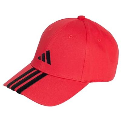 Adidas Mixte Bball 3S Cap New Logo, Pure Ruby/Black, M - Publicité Adidas Mixte Bball 3S Cap New Logo, Pure Ruby/Black, M - Publicité