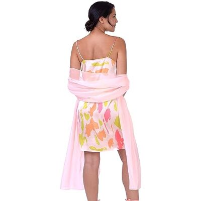 BlackButterfly Satin Soyeuse Mariée Mariage Sortie Soirée Chale Pashmina Portefeuille (Rose clair, 60CM X 240CM) - Publicité BlackButterfly Satin Soyeuse Mariée Mariage Sortie Soirée Chale Pashmina Portefeuille (Rose clair, 60CM X 240CM) - Publicité