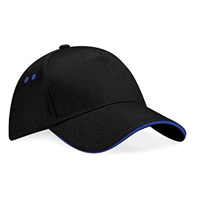 Beechfield B015c Ultimate Casquette à 5 panneaux, visière avec insert de couleur - taille unique - Publicité Beechfield B015c Ultimate Casquette à 5 panneaux, visière avec insert de couleur - taille unique - Publicité
