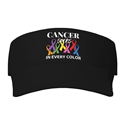Zltegako Fight Cancer in Fight Cancer in Fight Cancer Awareness Ribbons Hat Sport Sun Visor Casquette de baseball réglable pour femme et homme Noir, Comme indiqué sur la photo, taille unique - Publicité Zltegako Fight Cancer in Fight Cancer in Fight Cancer Awareness Ribbons Hat Sport Sun Visor Casquette de baseball réglable pour femme et homme Noir, Comme indiqué sur la photo, taille unique - Publicité