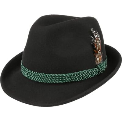 Lipodo Chapeau Tyrolien Femme/Homme Randonneur Oktoberfest de Protection Automne Ete Printemps Hiver Printemps-ete 57 cm Noir - Publicité Lipodo Chapeau Tyrolien Femme/Homme Randonneur Oktoberfest de Protection Automne Ete Printemps Hiver Printemps-ete 57 cm Noir - Publicité