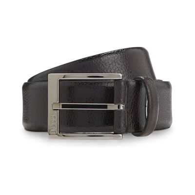 BOSS Cuir ceinture Elloy Sz35 Belt W85 Dark Brown marron foncé - Publicité BOSS Cuir ceinture Elloy Sz35 Belt W85 Dark Brown marron foncé - Publicité