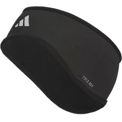 Adidas Alphaskin Bandeau d'hiver unisexe – Pour entraînement par temps froid et bandeau de sudation, noir/argenté réfléchissant F23, taille unique - Publicité Adidas Alphaskin Bandeau d'hiver unisexe – Pour entraînement par temps froid et bandeau de sudation, noir/argenté réfléchissant F23, taille unique - Publicité