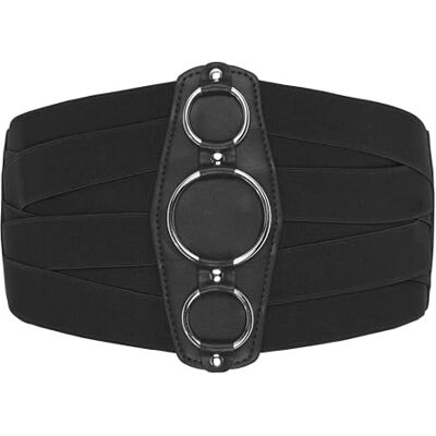 BlackButterfly 7 Pouces de Large Treillis Élastique Ceintur (Noir, XXL) - Publicité BlackButterfly 7 Pouces de Large Treillis Élastique Ceintur (Noir, XXL) - Publicité