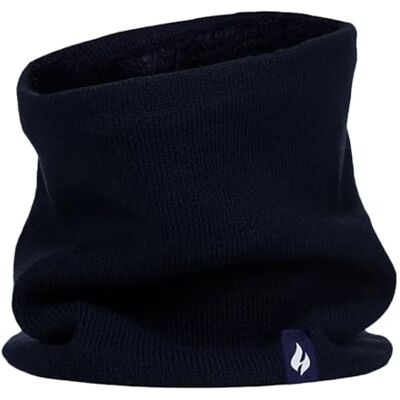 HEAT HOLDERS Homme Chaud Tricot Cache Cou Snood avec Polaire pour Hiver (Taille unique, Marine) - Publicité HEAT HOLDERS Homme Chaud Tricot Cache Cou Snood avec Polaire pour Hiver (Taille unique, Marine) - Publicité