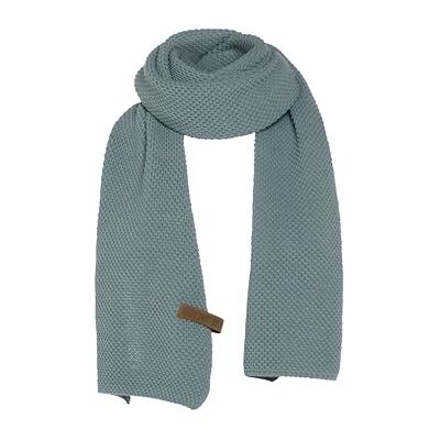 Knit Factory Écharpe Tricotée Jazz Foulard tricoté Châle femme et homme Écharpe pour l'automne et hiver Chauffe-cou Stone Green 30% laine et 70% acrylique 200x30 cm - Publicité Knit Factory Écharpe Tricotée Jazz Foulard tricoté Châle femme et homme Écharpe pour l'automne et hiver Chauffe-cou Stone Green 30% laine et 70% acrylique 200x30 cm - Publicité