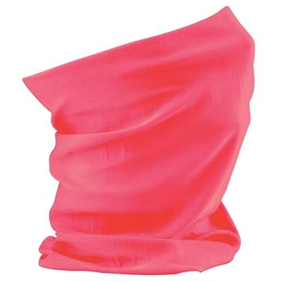 Beechfield Cache-cou MORF ORIGINAL Adulte (Taille unique) (Rose fluo) - Publicité Beechfield Cache-cou MORF ORIGINAL Adulte (Taille unique) (Rose fluo) - Publicité